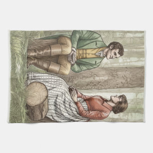 Mary and Tom Kitchen Towel
