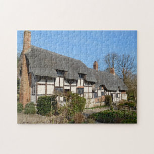 Mary Arden Cottage Stratford Upon Avon. Jigsaw Puzzle