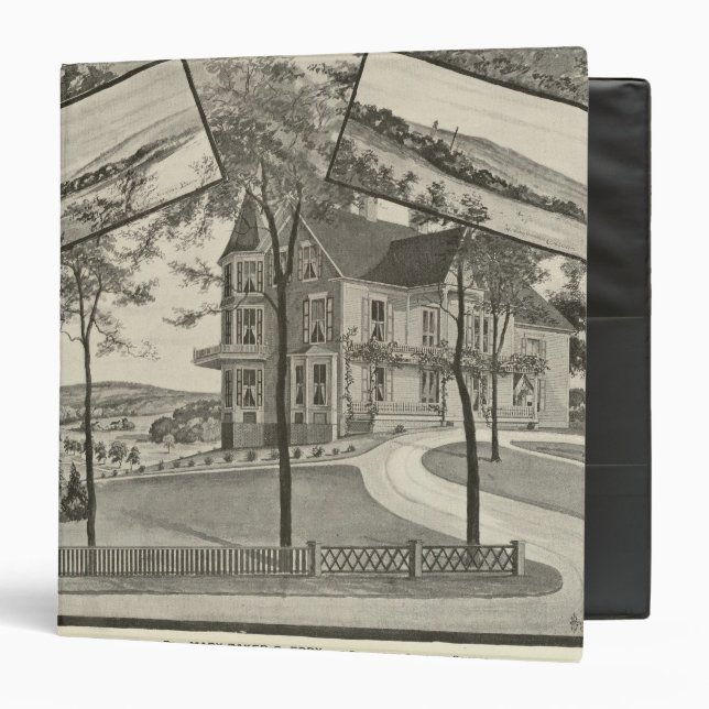 Mary Baker Eddy residence Binder (Front/Inside)
