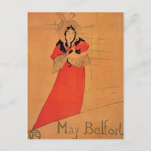 Mary Belfort Postcard (Front)