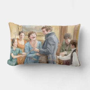 Mary Bennet's story in a Throw Pillow