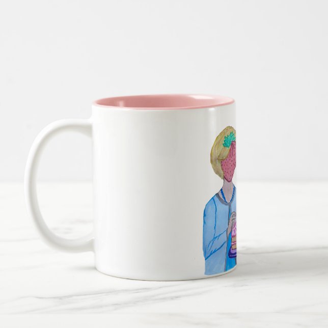 Mary Berry Two-Tone Coffee Mug (Left)