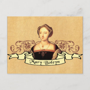 Mary Boleyn Postcard