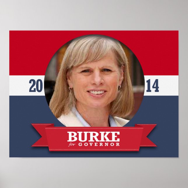 MARY BURKE CAMPAIGN POSTER (Front)