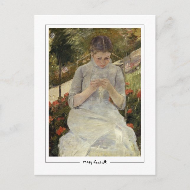 Mary Cassatt #4 - Fine Art Postcard (Front)