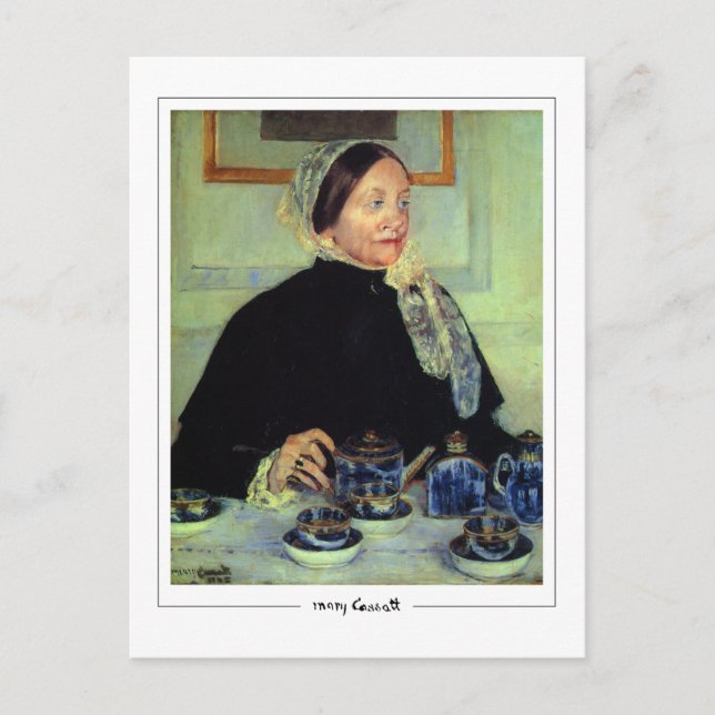 Mary Cassatt #72- - Fine Art Postcard (Front)