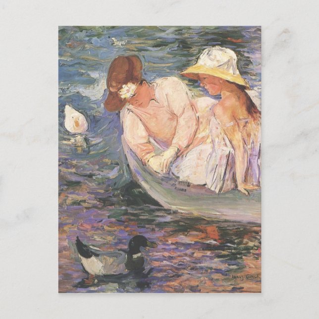 Mary Cassatt Art Postcard (Front)