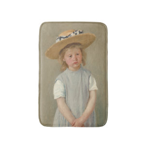 Mary Cassatt - Child in a Straw Hat Bath Mat