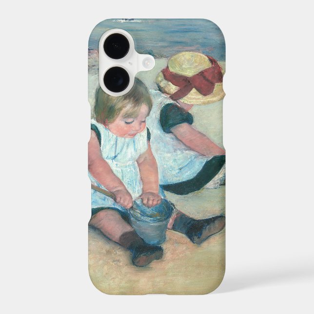 Mary Cassatt - Children Playing on the Beach (Back)