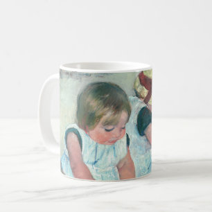 Mary Cassatt - Children Playing on the Beach Coffee Mug