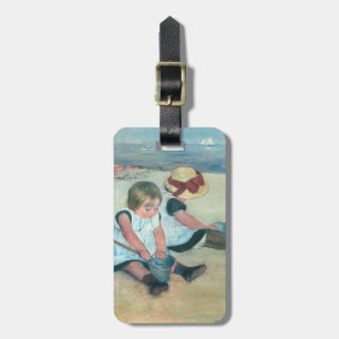 Mary Cassatt - Children Playing on the Beach Luggage Tag