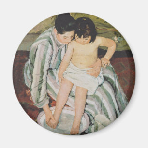 Mary Cassatt Child's Bath Painting Magnet