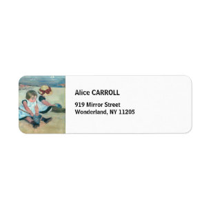 Mary Cassatt - Enfants jouant sur la plage