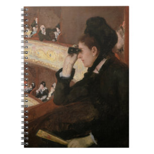 Mary Cassatt - In the Loge Notebook