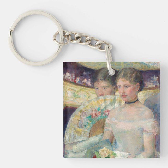 Mary Cassatt - La Loge (Devant)