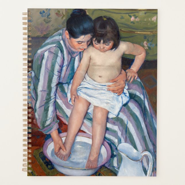 Mary Cassatt - Le bain de l'enfant / Le bain (Devant)