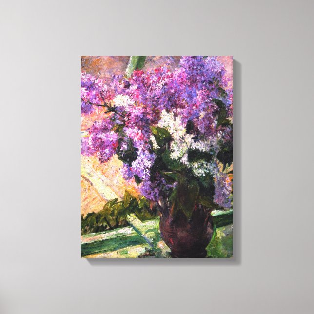 Mary Cassatt Lilacs Canvas Print (Front)