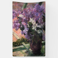 Mary Cassatt - Lilacs in a Window