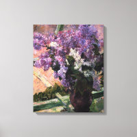 Mary Cassatt - Lilacs in a Window