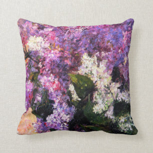 Mary Cassatt Lilacs Pillow