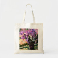 Mary Cassatt Lilacs Tote Bag