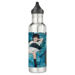 Mary Cassatt - Little Girl in a Blue Armchair 710 Ml Water Bottle