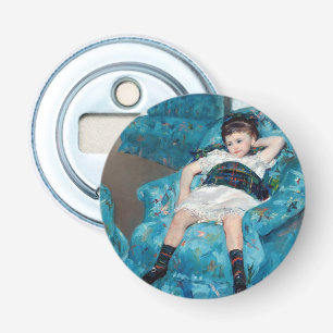 Mary Cassatt - Little Girl in a Blue Armchair Bottle Opener