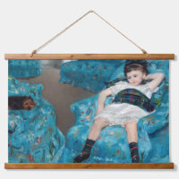 Mary Cassatt - Little Girl in a Blue Armchair