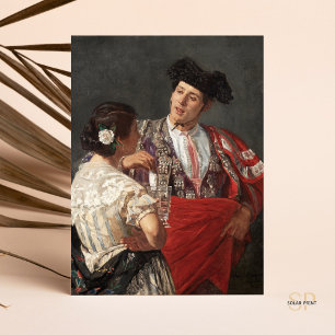 Mary Cassatt Offering the Panal to the Bullfighter Postcard