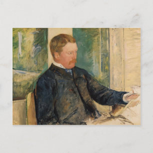 Mary Cassatt- Portrait of Alexander J. Cassatt Postcard