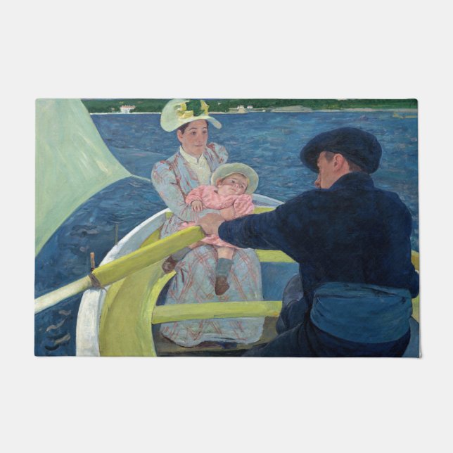 Mary Cassatt - The Boating Party Doormat (Front)