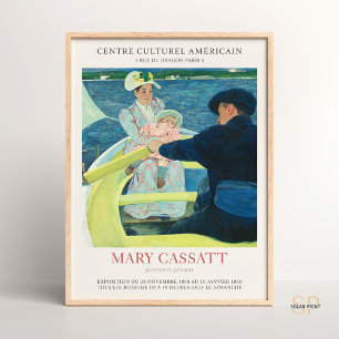 Mary Cassatt The Boating Party Impressionist Art Poster