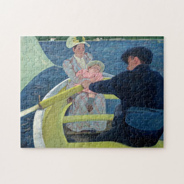 Mary Cassatt - The Boating Party Jigsaw Puzzle (Horizontal)