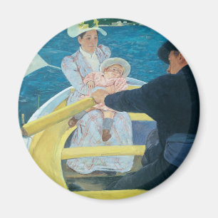 Mary Cassatt - The Boating Party Magnet