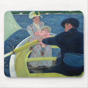 Mary Cassatt - The Boating Party Mouse Pad