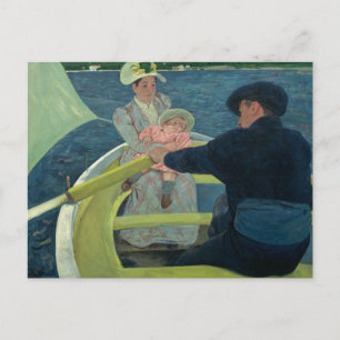 Mary Cassatt - The Boating Party Postcard