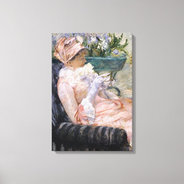 Mary Cassatt - The Cup of Tea Canvas Print (Front)