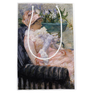 Mary Cassatt - The Cup of Tea Medium Gift Bag