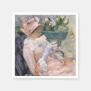 Mary Cassatt - The Cup of Tea Napkin