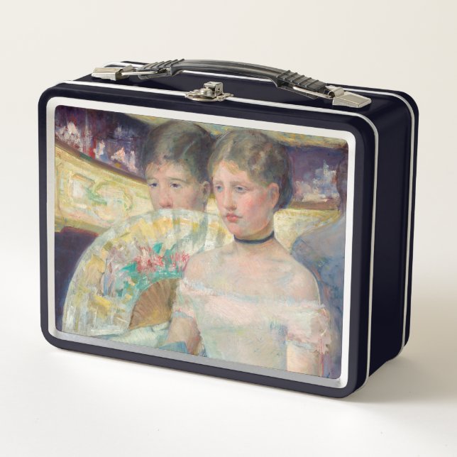 Mary Cassatt - The Loge Metal Lunch Box (Front)