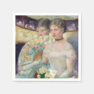 Mary Cassatt - The Loge Napkin