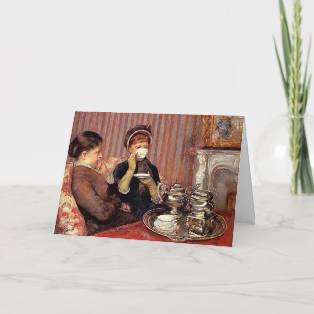 Mary Cassatt- The Tea Card (Front)