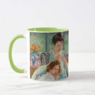 Mary Cassatt - Young Mother Sewing Mug