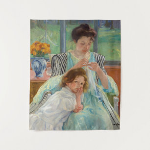 Mary Cassatt - Young Mother Sewing Tapestry