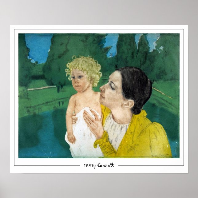 Mary Cassatt Zedign Affiche artistique #128 (Devant)
