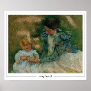 Mary Cassatt Zedign affiche d'art #295