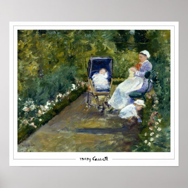 Mary Cassatt Zedign Art Poster #5 (Front)