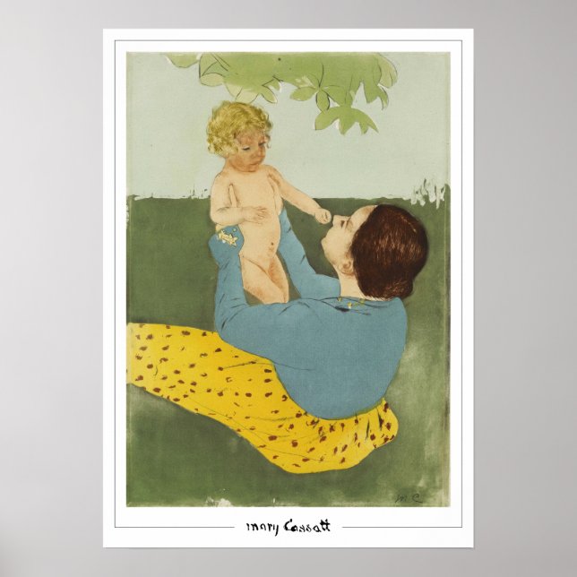 Mary Cassatt Zedign Poster d'art #14 (Devant)