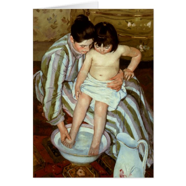 Mary Cassatt's The Child's Bath (circa 1892) (Front)