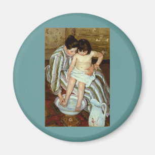 Mary Cassatt's The Child's Bath (circa 1892) Magnet